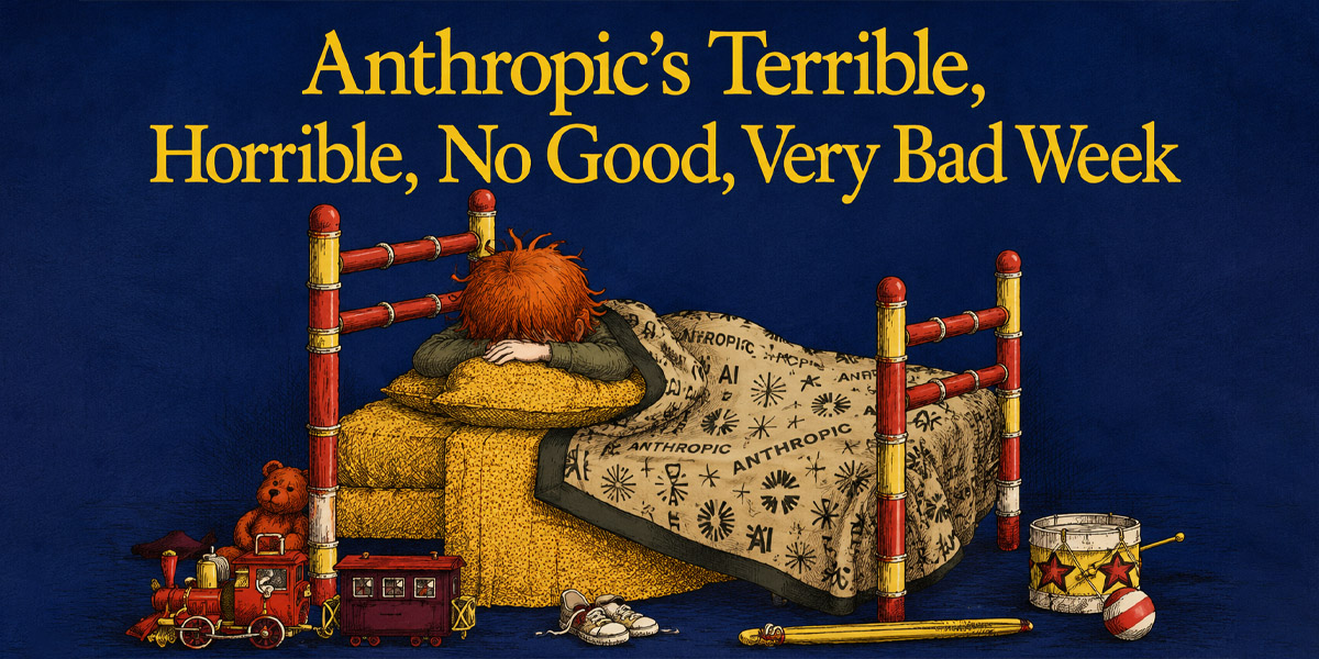 #282 – Anthropic’s Terrible, Horrible, No Good, Very Bad Week