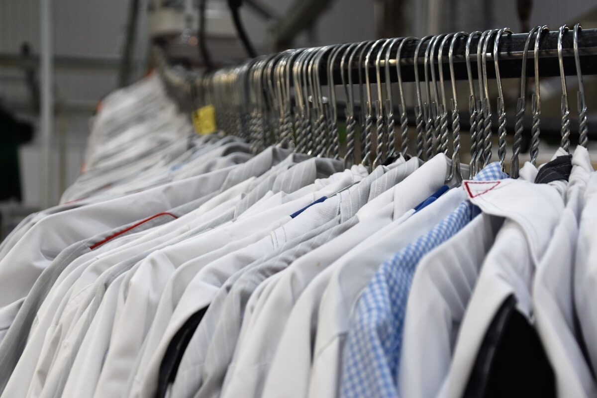 Dry Cleaning white top